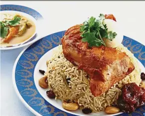  ??  ?? Chicken biryani is one of the Ramadan specials at Nasi Kandar Pelita.