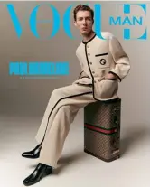  ?? ?? Paul Hameline wears Gucci jacket, pants and shoes; Gucci Savoy suitcase
Photograph­er WARD IVAN RAFIK Stylist XANDER ANG
Make-up WILLIAM BARTEL Hair SEBASTIEN RICHARD