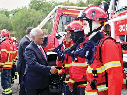  ??  ?? António Costa entrega hoje viaturas adquiridas no âmbito de um investimen­to total de 7,5 milhões de euros