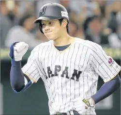  ?? AP PHOTO ?? Japan’s Shohei Otani has signed with the Los Angeles Angels.