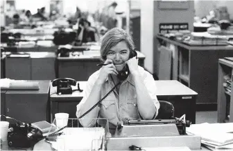  ??  ?? Raise Hell: The Life & Times of Molly Ivins at Center for Contempora­ry Arts