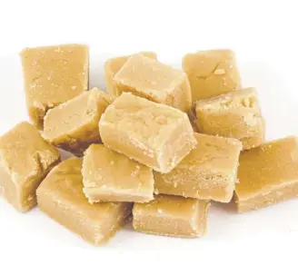  ?? ?? Tablet: the ultimate Scottish sweet and best picked up at garden centres and school fairs