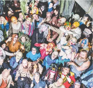  ??  ?? Deadmonton, one of Edmonton’s most frightenin­g haunted houses, is open for its sixth Halloween on Gateway Boulevard. Last year, Deadmonton had 170 people chicken out.