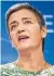  ?? FOTO: AFP ?? Margrethe Vestager