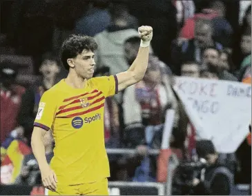  ?? FOTO: J. A. SIRVENT ?? Joao Félix (24 años) lleva 10 dianas y seis pases de gol en 41 encuentros, 24 de ellos en el once inicial