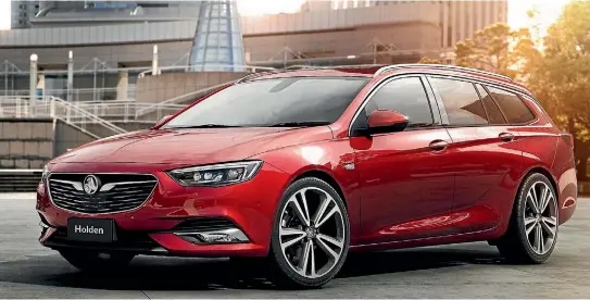  ??  ?? The next-generation Commodore is an Opel.