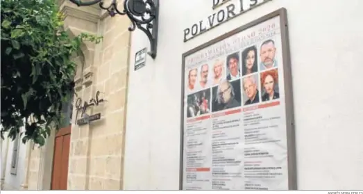  ?? ANDRÉS MORA PERLES ?? Una imagen del teatro municipal Pedro Muñoz Seca, con el cartel de la pasada temporada de otoño.