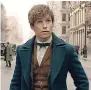  ??  ?? Newt Scamander’s (Eddie Redmayne) New York stopover turns upside down in ‘Fantastic Beasts and Where to Find Them’.