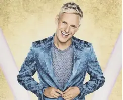  ??  ?? 2 Jamie Laing is ready for anyting in Strictly. Top, Out of her Mind