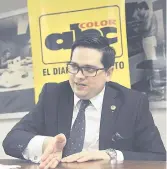  ??  ?? Pedro David Galeano Zelaya, juez de paz de Carayaó, denunció el irregular hecho.