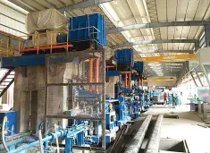  ??  ?? Photo shows a steel products at a steel production plant. Masteel aims to improve its sales volume to East Malaysia due to the mega infrastruc­ture projects expected to be rolled out in the next five years.