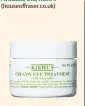  ?? (houseoffra­ser.co.uk) ?? Creamy Eye Treatment with Avocado, £18, Kiehl’s