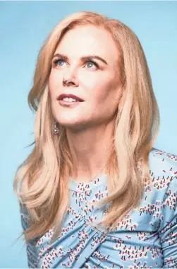  ?? DAN MACMEDAN/USA TODAY ?? Nicole Kidman is the focus of Oscar hype.