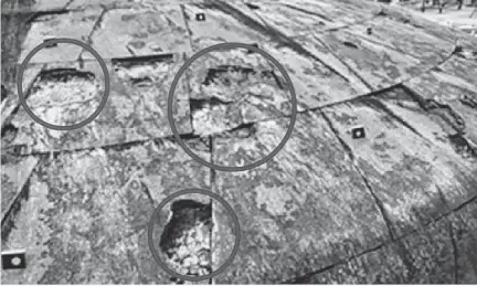  ?? TNS ?? Heat shield char loss post-Artemis I mission, including cavities resulting from the loss of large chunks of the heat shield char during reentry.