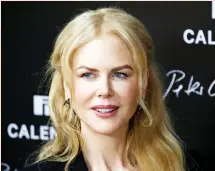  ??  ?? Nicole Kidman diversifie­d 2017 with a starring part in the gory creep-fest ‘The Killing of a Sacred Deer.’