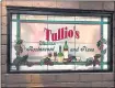  ?? TULLIO’S ?? After putting in many years on North Broadway in Walnut Creek, the Giannini family has closed their Tullio’s restaurant.