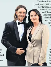  ??  ?? Emotion: Tommy Fleetwood and his wife Clare
