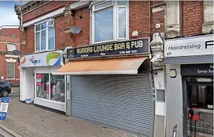  ?? Image: Google Maps ?? Rumors lounge bar and pub in Kingswood