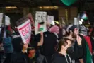  ?? ?? Students in New York City march for a ceasefire in Gaza on 9 November. Photograph: Edna Leshowitz/ZUMA Press Wire/ Shuttersto­ck