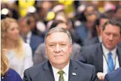  ?? ANDREW HARRER/BLOOMBERG ?? U.S. Secretary of State Mike Pompeo will make a return visit to Pyongyang, North Korea, next month.