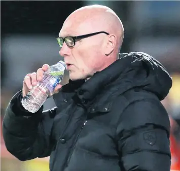  ??  ?? TV DATE: Neil Aspin wants his Port Vale players to shine in front of the television cameras.