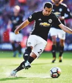  ?? AFP ?? Manchester United’s midfielder Henrikh Mkhitaryan, who has scored on his previous visit to Russia, against Rostov, will be eager to prove his worth against CSKA Moscow.