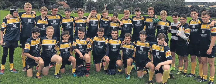  ??  ?? Dundee Rugby U15 and U16 squads completed their pre-season warm-up with matches against Kirkcaldy at the weekend.