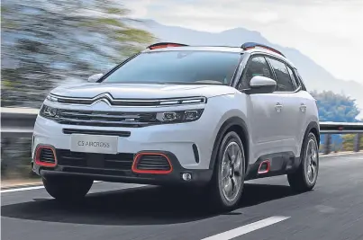  ??  ?? The Citroen C5 Aircross will go on sale in the UK next year.