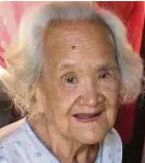  ?? CONTRIBUTE­D PHOTO ?? HAPPY VET At 91, Simeona Punsalan-Tapang is now getting a monthly pension again from the government. In her younger days, she was known as “Commander Guerrero” who fought for social justice with the Hukbalahap guerrilla army.