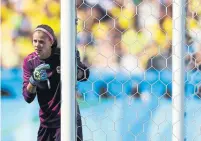  ?? ALEXANDRE SCHNEIDER/GETTY IMAGES ?? Stephanie Labbe went looking for a new job after a falling out with the NWSL’s Washington Spirit.