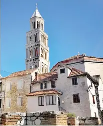  ??  ?? OLDEST BUILDING in Split.