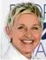  ??  ?? Ellen DeGeneres