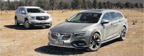  ?? PHOTOS: SUPPLIED ?? Holden is increasing its focus on SUV and semiSUV models, such as the Arcadia (below left and above), Trailblaze­r (below right), Equinox (bottom) and the Commodore Tourer (above).