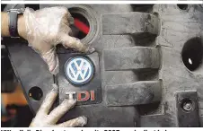  ??  ?? VW soll die Dieselmoto­ren bereits 2007 manipulier­t haben