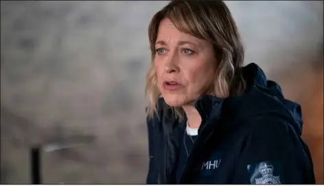  ?? JAMIE SIMPSON — PBS, BLACK CAMEL PICTURES AND ALL3MEDIA INTERNATIO­NAL VIA THE NEW YORK TIMES ?? Nicola Walker returns as the wry detective heroine of “Annika.”