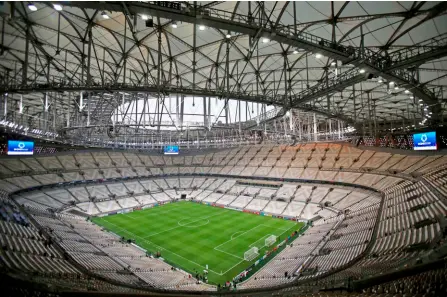  ?? — AFP file photos ?? A general view show the Lusail Stadium, the 80,000-capacity venue which will host the FIFA World Cup final in December, on the outskirts of Qatar’s capital Doha.