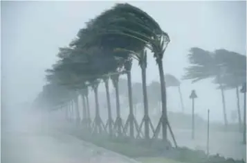  ?? | GETTY IMAGES ?? El huracán Irma a su paso por las costas del estado de Florida, EU.