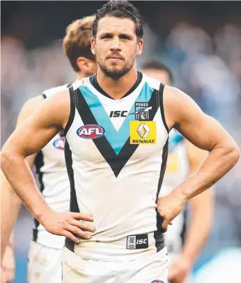  ??  ?? STAR TREATMENT: Pick quality investment­s like Port Adelaide’s Travis Boak.