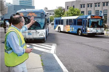  ?? ?? School kids in Bridgeport and 16 other underresou­rced communitie­s would have free bus rides before and after school under legislatio­n that was approved by a General Assembly committee on Monday, but which still needs to be included in the state budget that starts July 1.