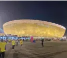  ?? ?? Lusail Stadium in Qatar /Kgomotso Mokoena