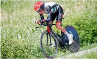  ?? Supplied photo ?? Louis Meintjes of UAE Team Emirates will be in action in the General Classifica­tion of the Tour de France. —