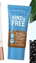  ?? ?? Rimmel London Kind & Free™ Moisturisi­ng Skin Tint, $19.95, priceline. com.au