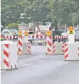  ?? NGZ-FOTOS: BERNS ?? Beton-Blockaden sollen vor Terroransc­hlägen schützen.