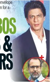  ??  ?? Shah Rukh Khan stars in Zero, produced by Aanand L Rai