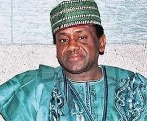  ??  ?? General Sani Abacha