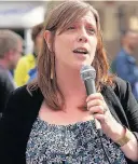  ??  ?? > Labour MP Jess Phillips