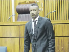  ?? Picture: Gallo Images ?? ACCOUNTABL­E. Duduzane Zuma is expected to appear in a Johannesbu­rg court today.