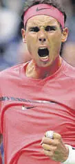  ?? AFP ?? Rafael Nadal beat Dusan Lajovic in straight sets.