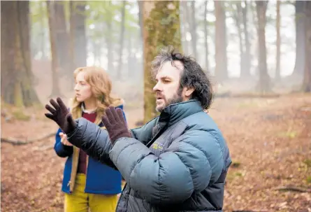  ??  ?? Ronan with The Lovely Bones’ director/ producer Peter Jackson.