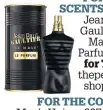  ??  ?? FOR THE SCENTSATIO­NAL
Jean Paul Gaultier Le Male Le Parfum, £56 for 75ml, theperfume shop.com